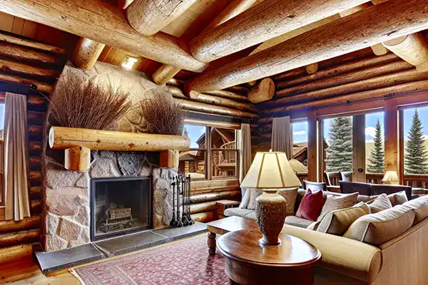 Living Room Modern Rustic